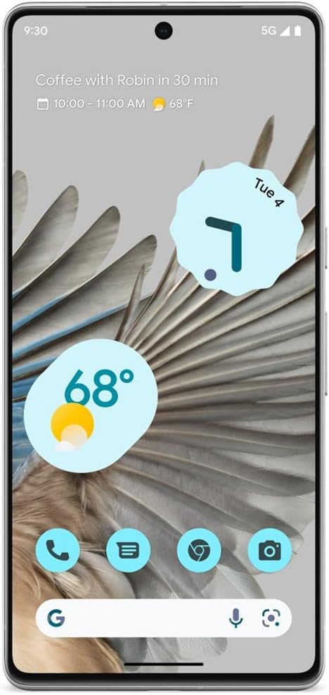 Google Pixel 7 Pro Smartphone - 128GB Storage, 12GB RAM, Snow Color - Image 2