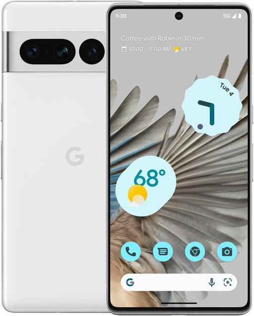 Google Pixel 7 Pro Smartphone - 128GB Storage, 12GB RAM, Snow Color - Image 1