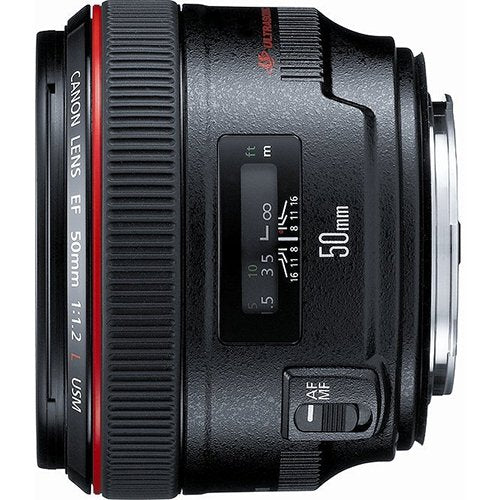 Canon EF 50mm f/1.2 L USM Lens - 1