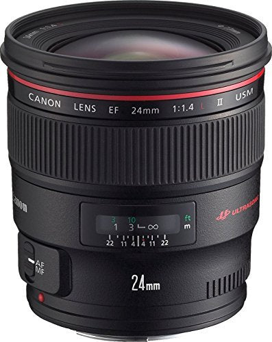 Canon EF 24mm f/1.4L II USM Autofocus Lens - 3