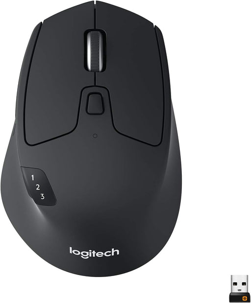 Logitech M720 Wireless Triathlon Mouse - Versatile Multi-Device Connectivity - Image 1