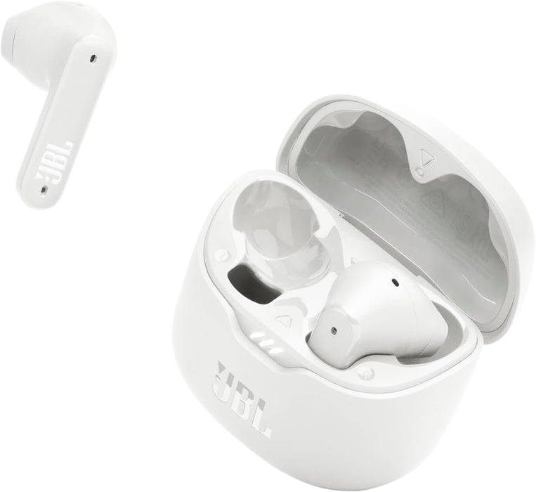 JBL Tune Flex Wireless Earbuds - Premium Sound Quality in White - Image 2