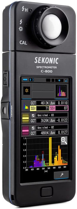 Sekonic C-800 SpectroMaster Color Meter - Professional Color Measurement Tool - Image 6