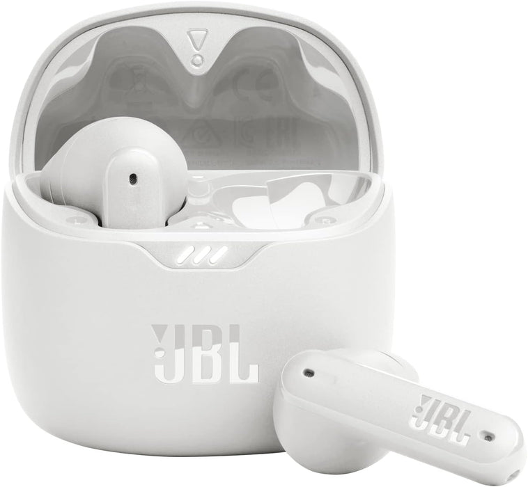 JBL Tune Flex Wireless Earbuds - Premium Sound Quality in White - Image 1