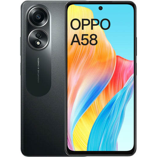 Oppo A58 6+128gb Ds 4g Glowing Black  - 1