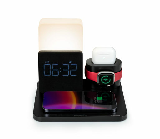 Thomson Alarm Clock With Wireless Charging Station and Night Light Cl800i - 2