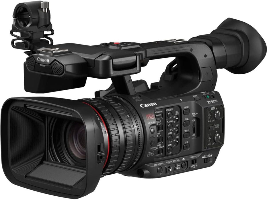 Canon XF605 UHD 4K HDR Pro Camcorder - 1