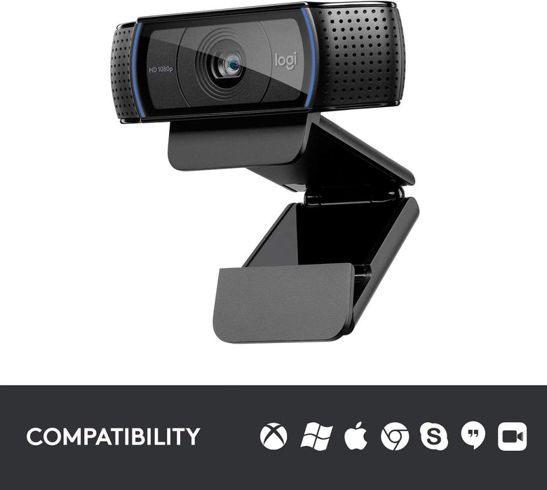 Logitech C920 Pro HD Webcam - 1080p HD Video Quality with Dual Microphones - Image 5