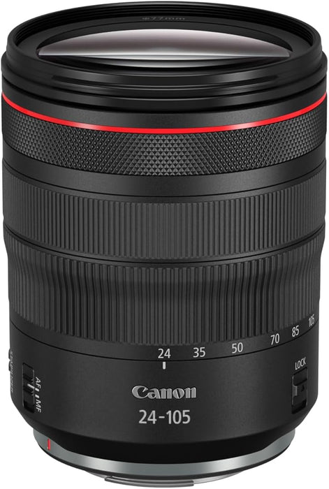 Canon RF 24-105mm f/4L IS USM Lens - Versatile Full-Frame Zoom Lens