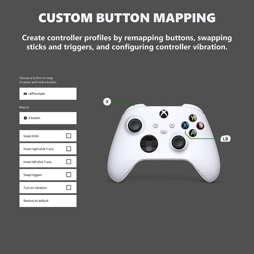 Microsoft Xbox Wireless Controller (White) - 2
