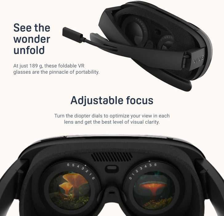 HTC Vive Flow VR Glasses - Compact Virtual Reality Experience - Image 7