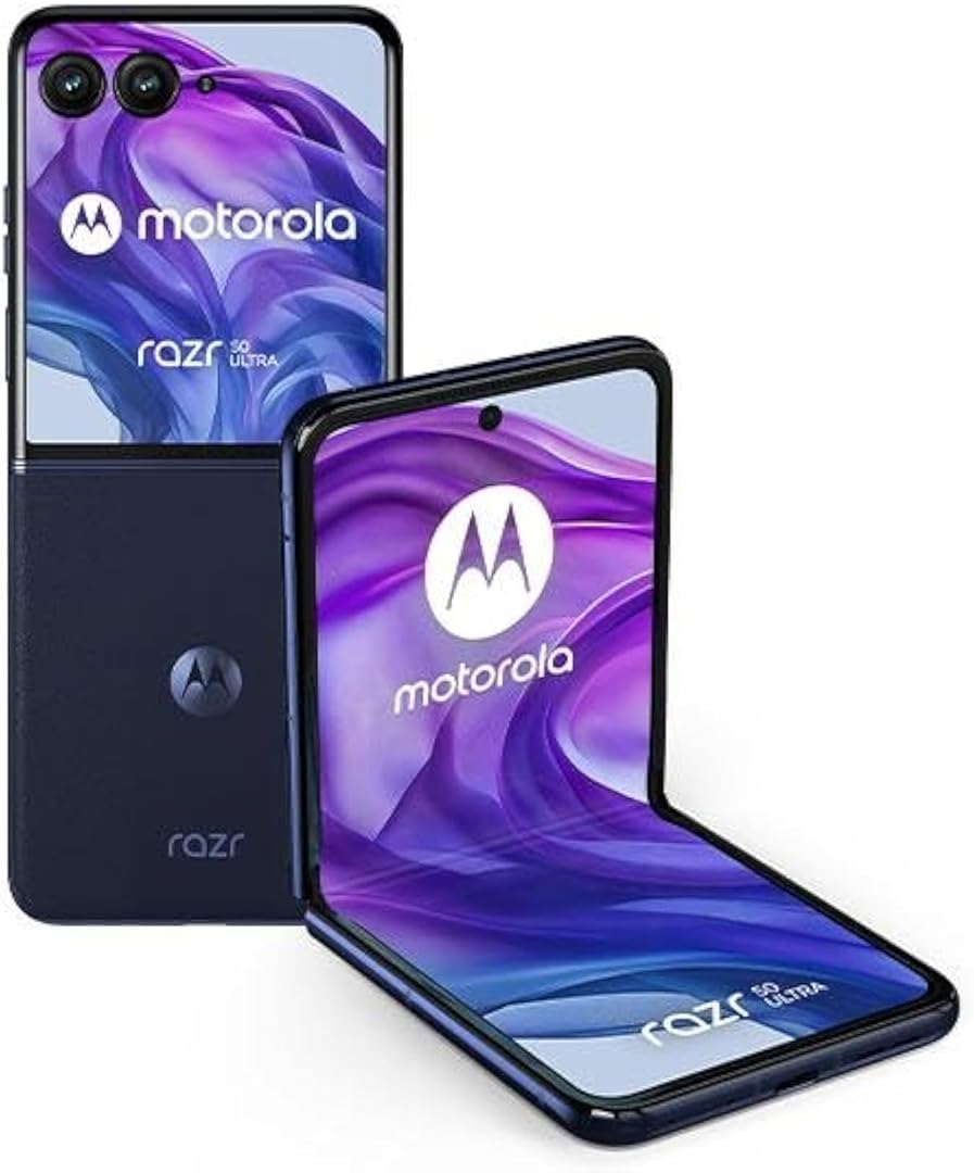 国内版 Motorola razr 50 Ultra ミッドナイトブルー Amazon.co.jp: Motorola razr 50 Ultra 12/512 Midnight Blue