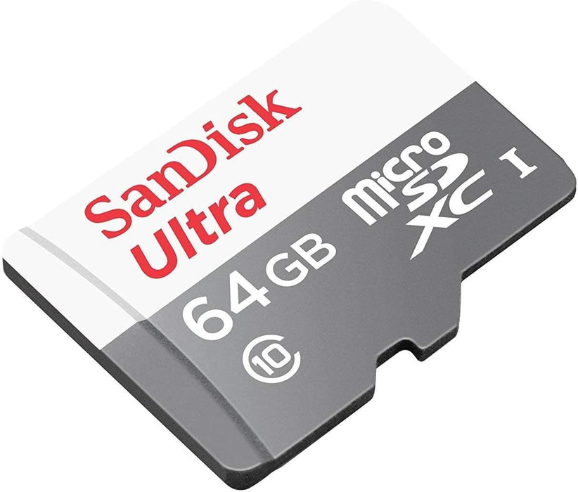 SanDisk Ultra microSD Class 10 - 64GB Memory Card (SDSQUNR-064G-GN3MN) - Image 1