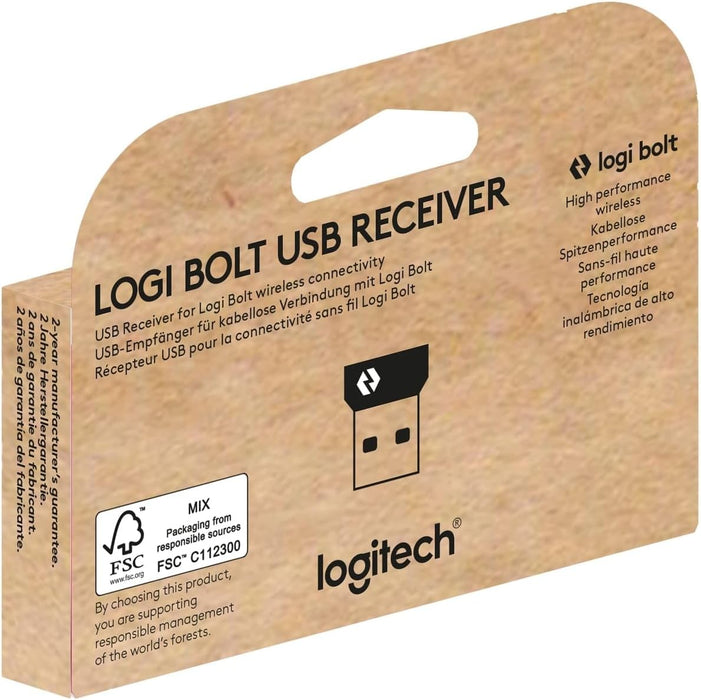 Logitech Bolt USB Receiver - High-Performance Wireless Connectivity (Model 956-000009) - Image 3