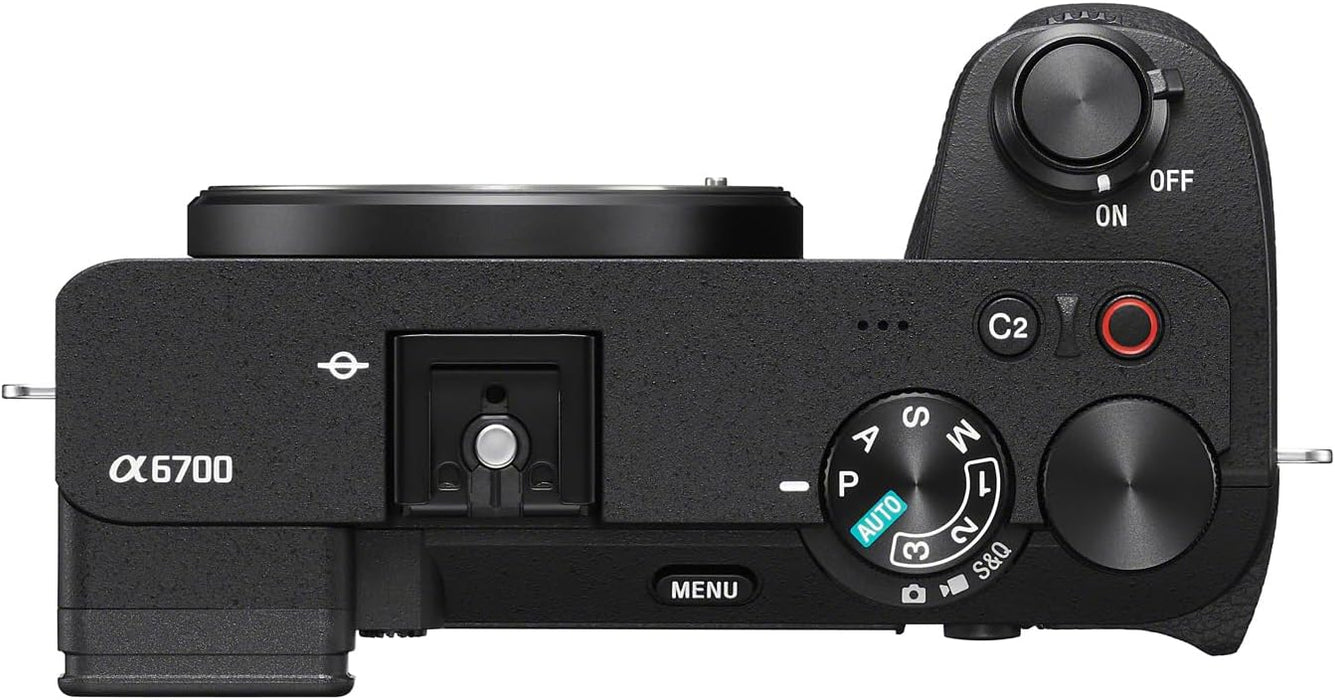 Sony A6700 Mirrorless Camera Body with 24mm F2.8 G Lens - ILCE-6700 - Image 7