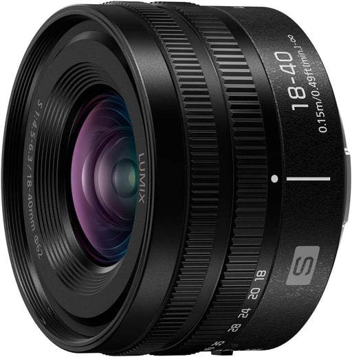 Panasonic Lumix S 18-40mm F/4.5-6.3 Lens - Versatile Wide-Angle Zoom (S-R1840) - Image 1