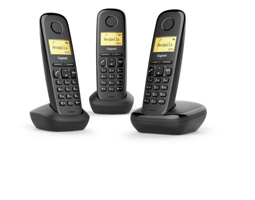 Gigaset Wireless Phone A170 Trio Black (L36852-H2802-D211) - 1