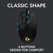 Logitech G102 Light Sync Gaming Mouse - Customizable RGB Lighting - Black - Image 4