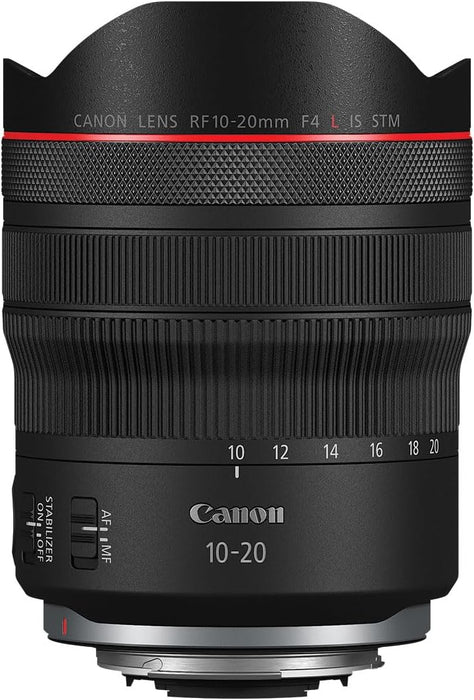 Canon RF 10-20mm F/4 L IS STM Lens - Ultra-Wide Angle Zoom Lens - Image 1