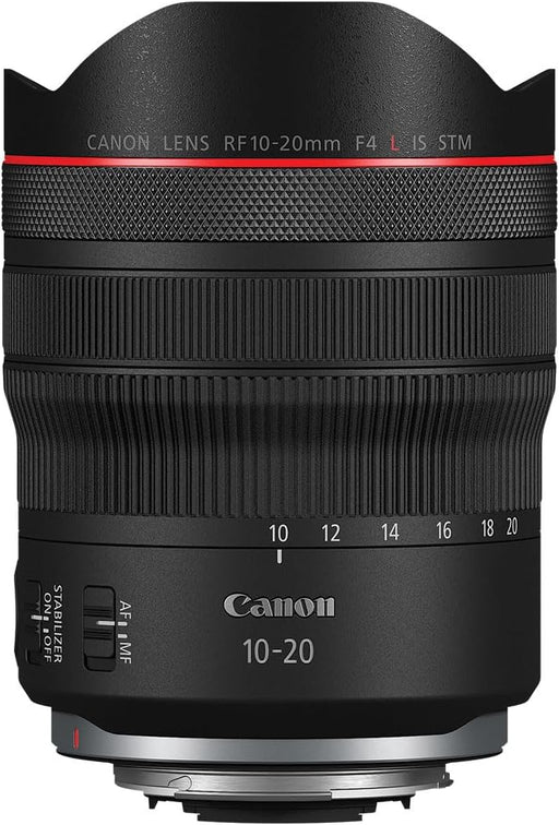 Canon RF 10-20mm F/4 L IS STM Lens - Ultra-Wide Angle Zoom Lens - Image 1
