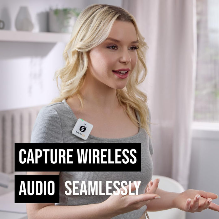 Rode Wireless ME Dual Compact Digital Wireless Microphone System - White - Image 4