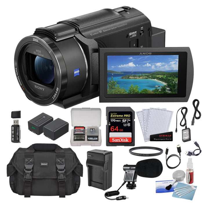 Sony FDR-AX43A Camcorder (Black)