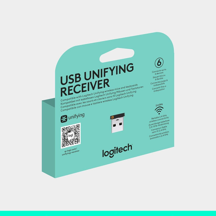 Logitech USB Unifying Receiver - Wireless Connectivity for Multiple Devices - Image 5