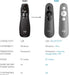 Logitech R400 Wireless Laser Presentation Remote - Black, 910-001363 - Image 8