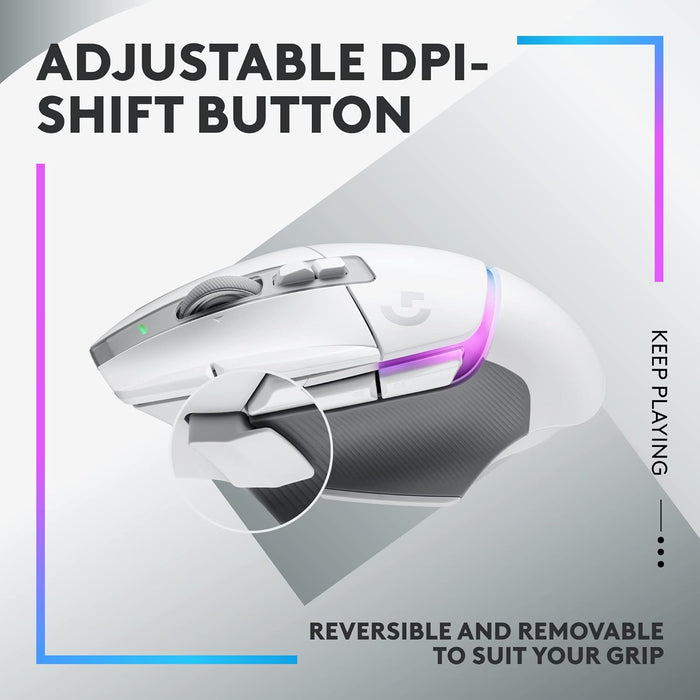 Logitech G502 X Plus Wireless Optical Mouse - Advanced Gaming Performance - Image 6