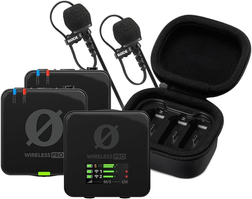 Rode Wireless Pro 2-Person Clip-On Microphone System with Lavaliers - Image 17