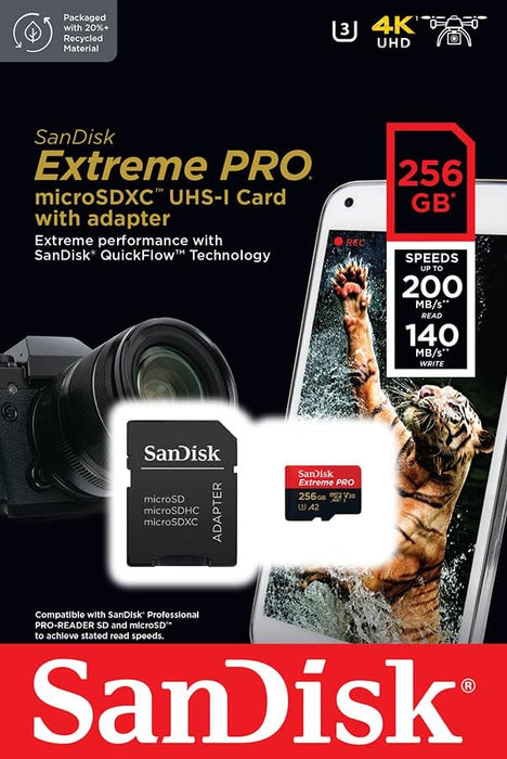 SanDisk Extreme Pro microSDXC 256GB - High-Speed Storage Solution - Image 6