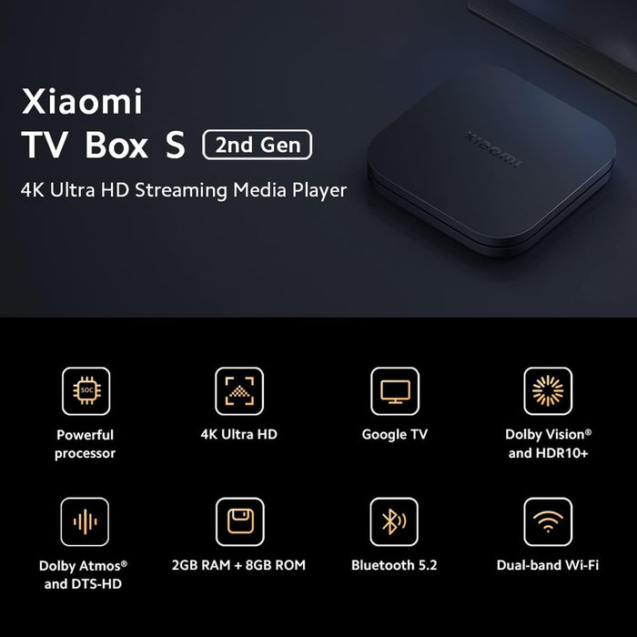 Xiaomi Mi TV Box S 2nd Gen - Global 4K Streaming Media Player - Image 4