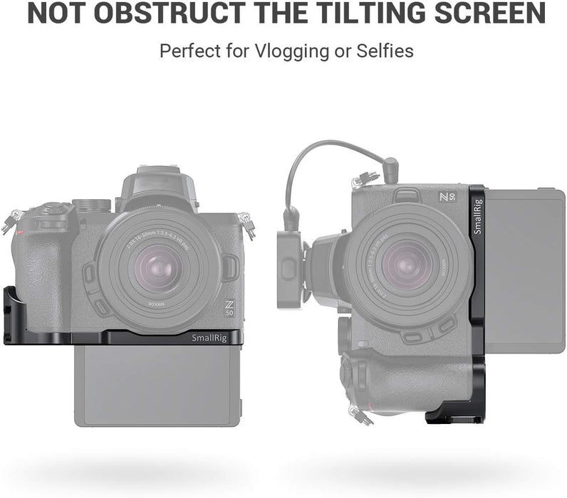 SmallRig Vlogging Mounting Plate for Nikon Z50 - Ultimate Stability (LCN2525) - Image 6