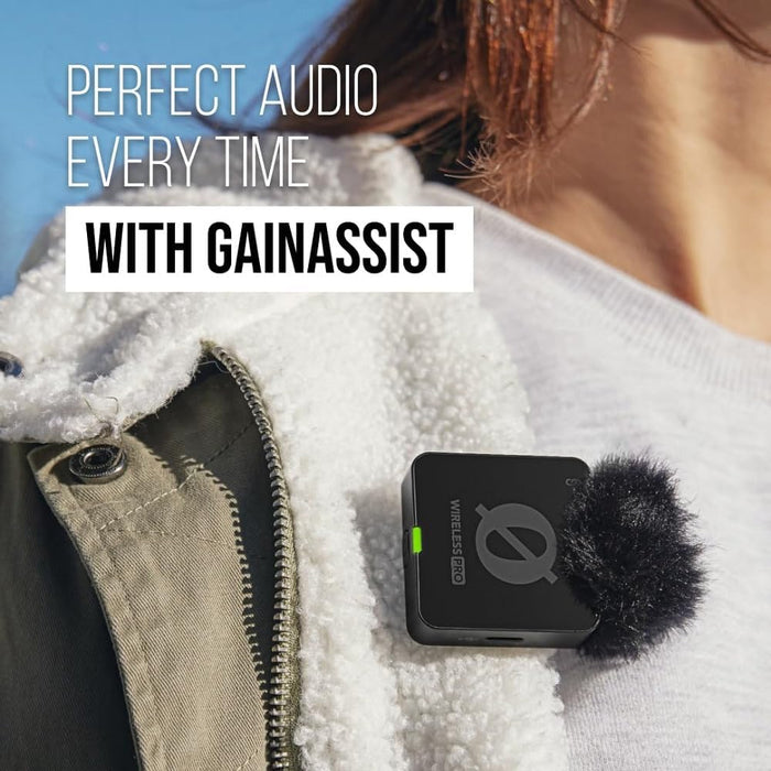 Rode Wireless Pro 2-Person Clip-On Microphone System with Lavaliers - Image 13