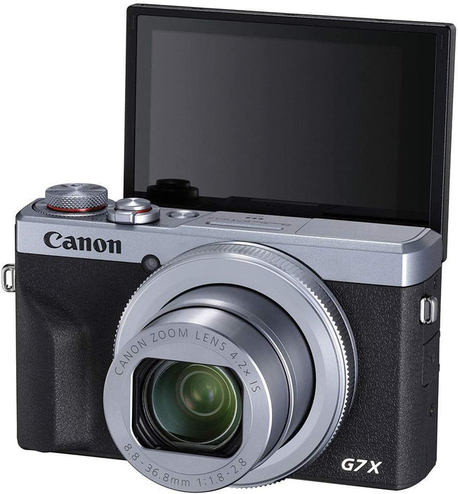 Canon PowerShot G7X Mark III - Compact 20MP Digital Camera in Silver - Image 2