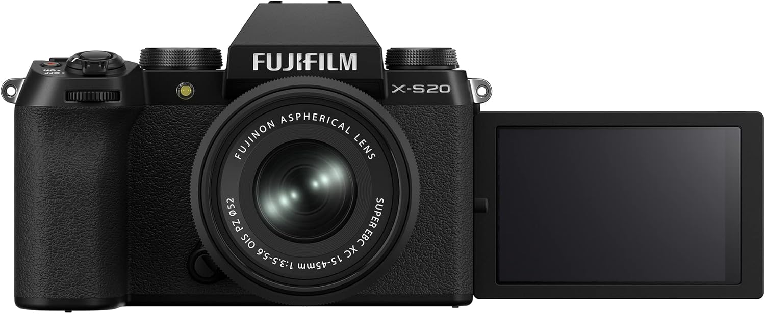 Fujifilm X-S20 Mirrorless Digital Camera - Compact 4K Video with XC15-45mm Lens - Image 6