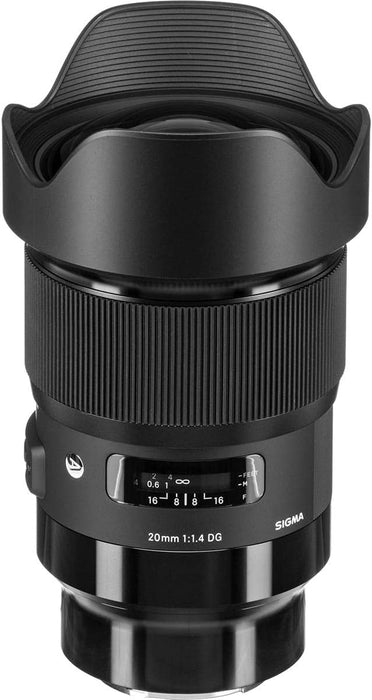 Sigma 20mm F1.4 DG HSM Art Lens - Premium Wide-Angle for Sony E - Image 1