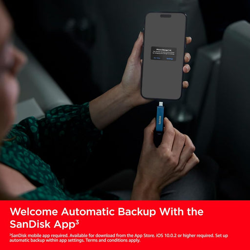 Sandisk Phone Drive For iPhone (64GB, SDIXD0N-064G-GN6NE) - 1