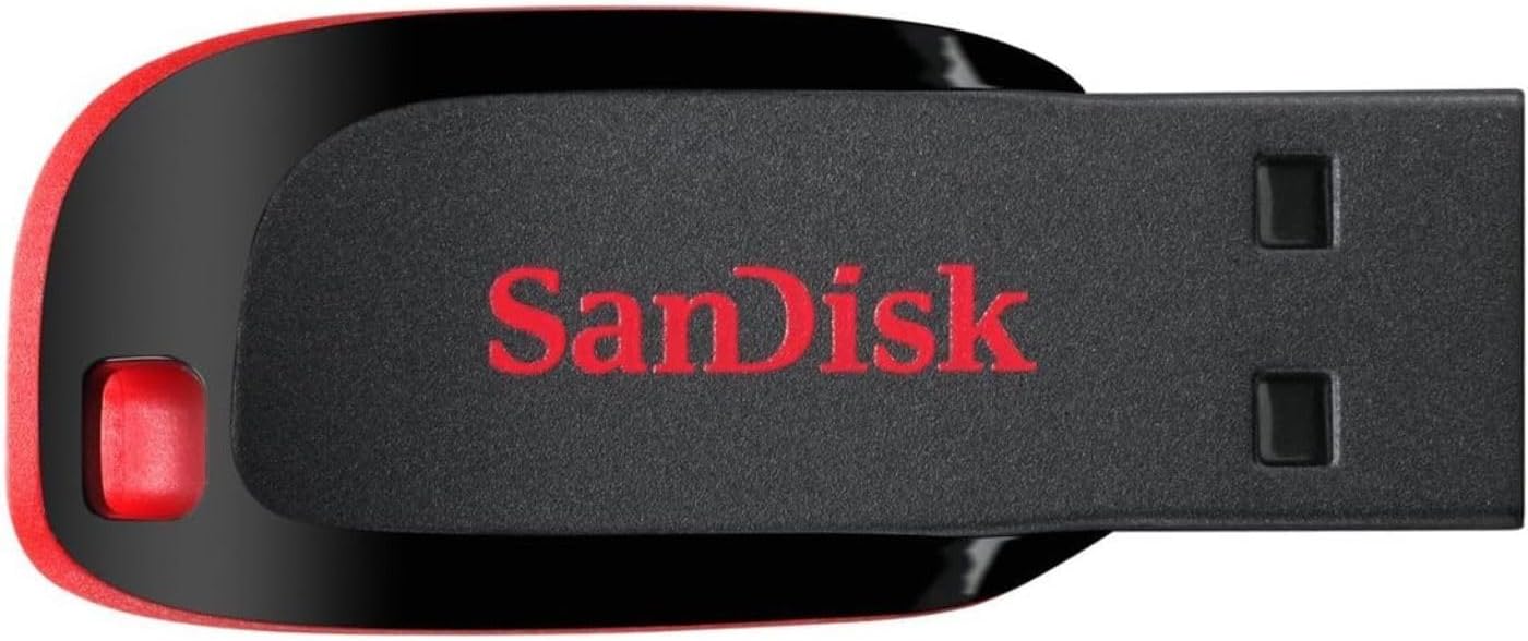 SanDisk Cruzer Blade 32GB USB Flash Drive - Compact Storage Solution (SDCZ50-032G-B35) - Image 1