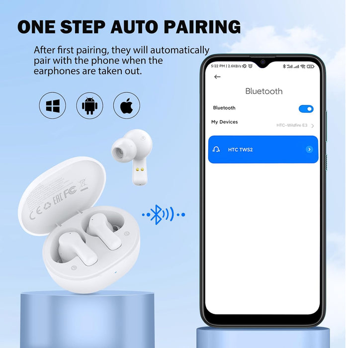 HTC Macaron TWS1 Earbuds - Premium True Wireless Sound Experience - Image 6