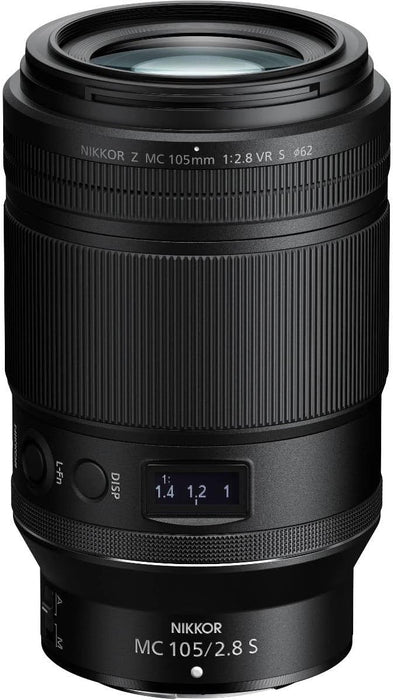 Nikon Z MC 105mm f/2.8 VR S Macro Lens - New - Image 1