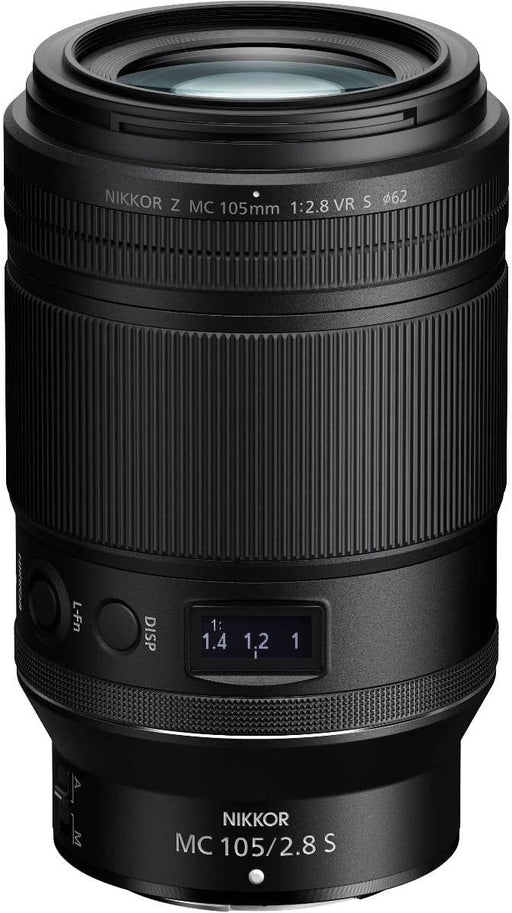 Nikon Z MC 105mm f/2.8 VR S Macro Lens - New - Image 1