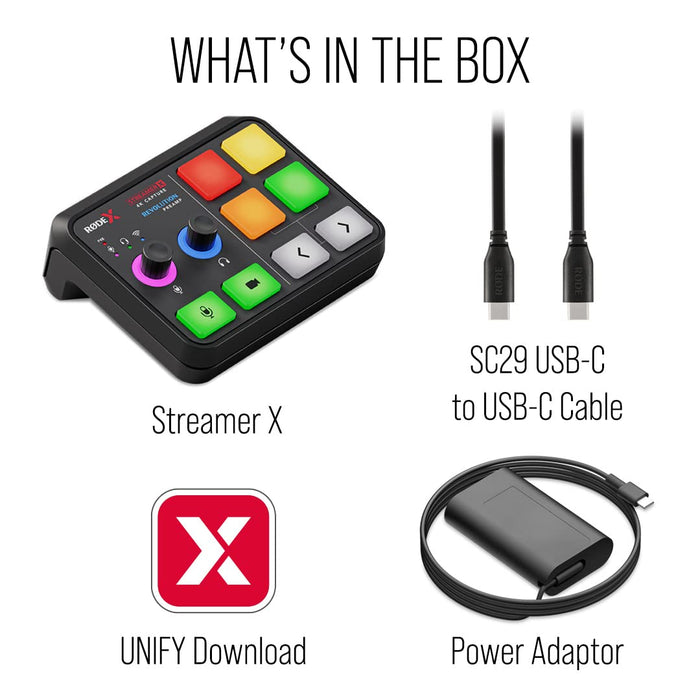 Rode Streamer X Audio Interface and Video Capture Card - 7