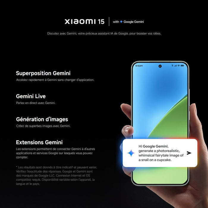 Xiaomi Mi 15 5G Smartphone - 256GB Storage, 12GB RAM, White - Image 6
