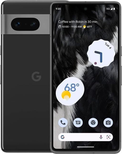 Google Pixel 7 Smartphone - 128GB Storage, 8GB RAM, Obsidian Color - Image 1