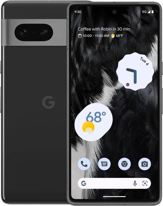 Google Pixel 7 Smartphone - 128GB Storage, 8GB RAM, Obsidian Color - Image 1