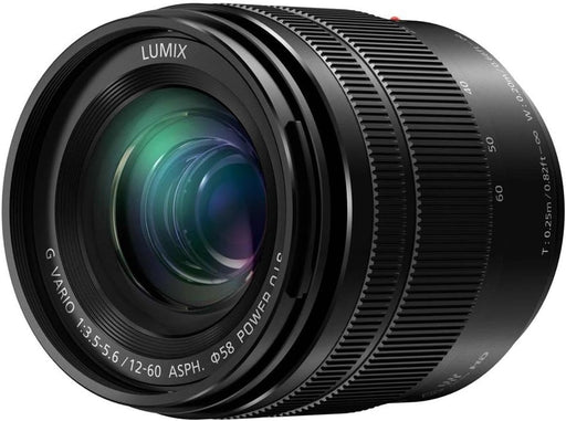 Panasonic Lumix G Vario 12-60mm f/3.5-5.6 ASPH. POWER O.I.S. Lens - H-FS12060 - Image 1