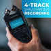 Tascam DR-40X 4-Channel Portable Audio Recorder and USB Interface with Adjustable Mic (DR-40X) - 3