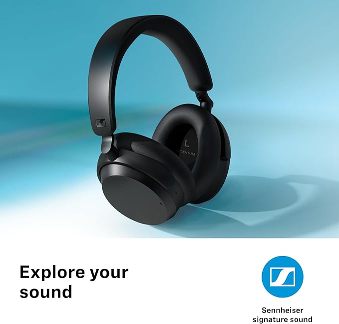 Sennheiser Accentum Over-Ear Wireless Headphones - Premium Sound Quality - Image 6