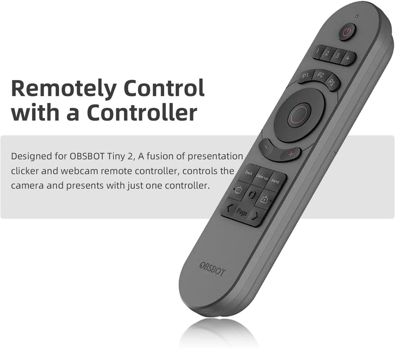 OBSBOT Tiny Series Remote - Intelligent Camera Control - ORB-2209-CT - Image 5